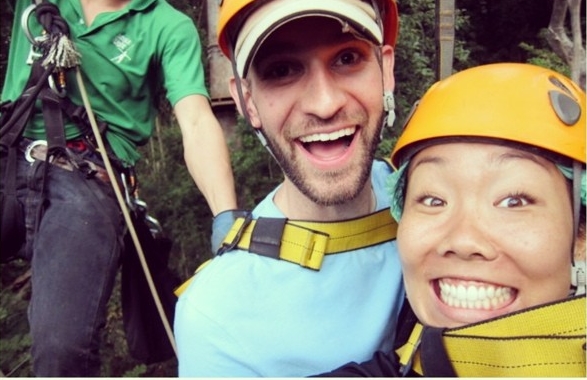 ziplining