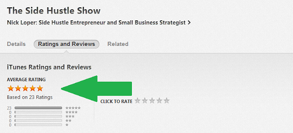 itunes ratings