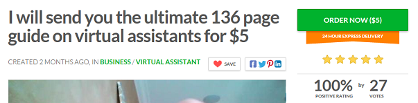fiverr gig title
