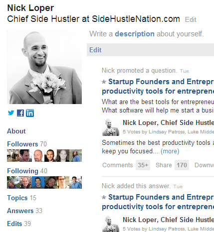 Nick Loper Quora