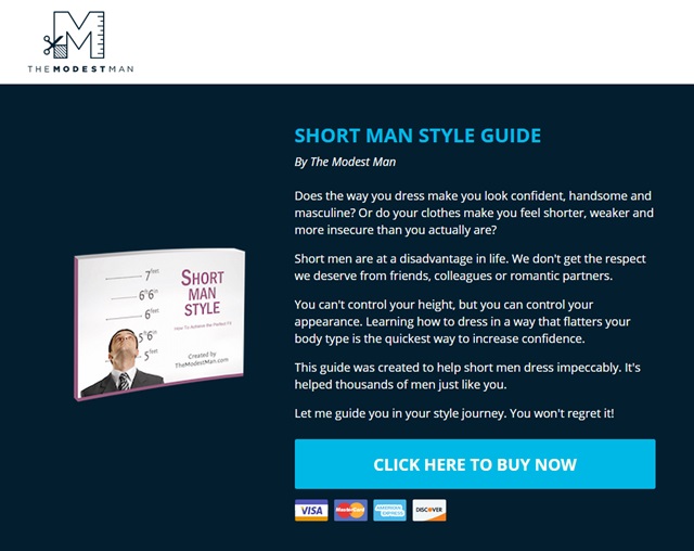 short man style guide