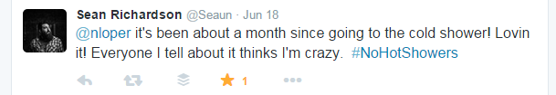 cold shower tweets sean