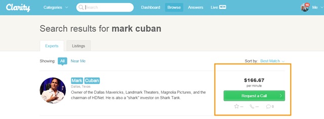 clarity mark cuban