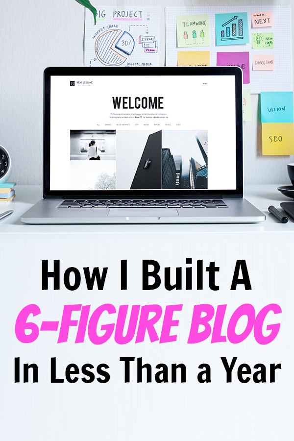how i built a 6-figure blog