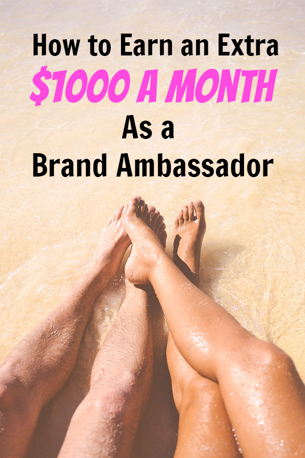 make money as a brand ambassador
