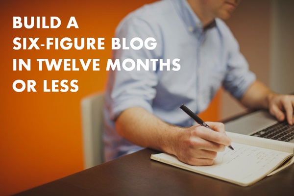 build a six-figure blog