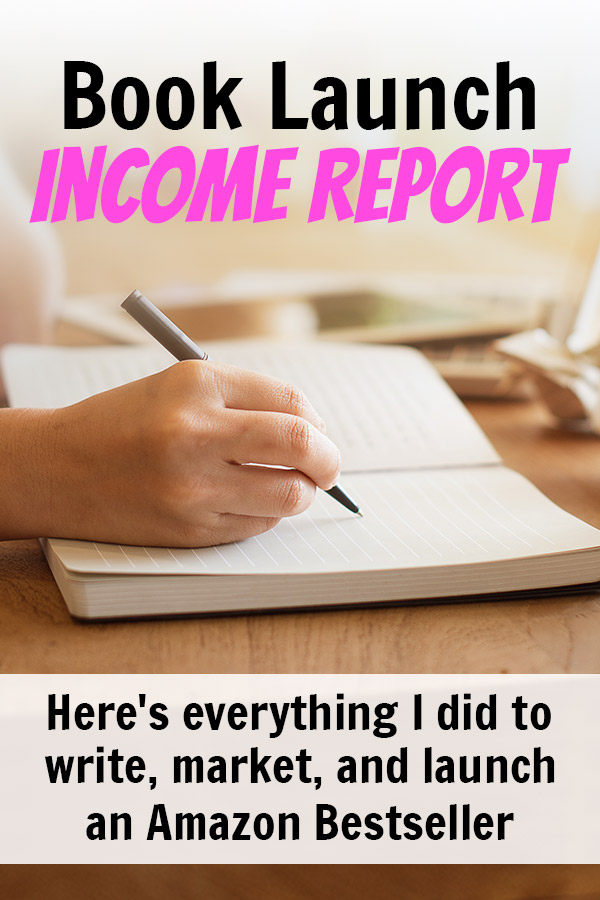 book launch income report