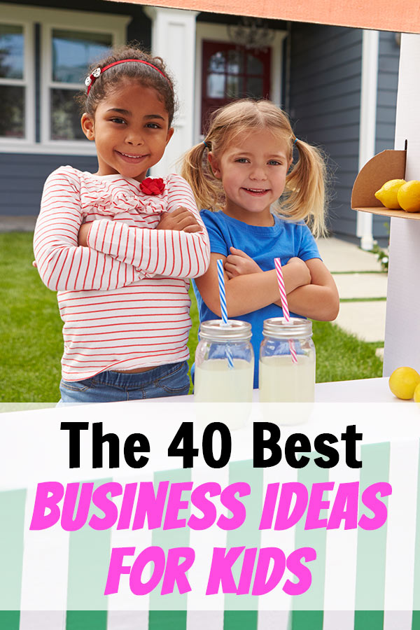 Best Business Ideas for Kids pin