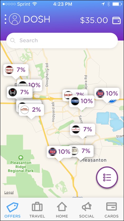 dosh nearby deals