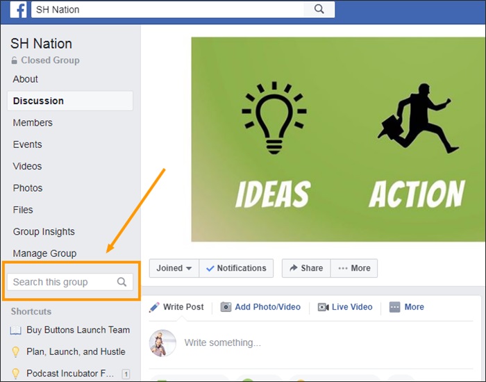 how to use facebook to find side gigs