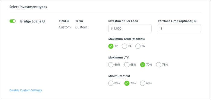 peerstreet auto invest