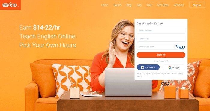 teach english online with vipkid