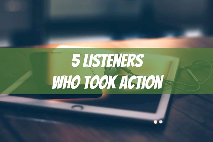 listeners who took action