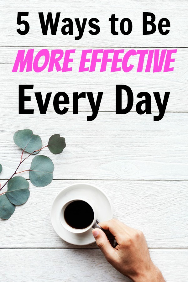 be more productive at work