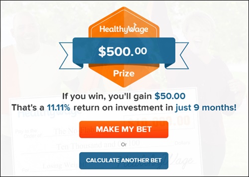 healthywage prize results
