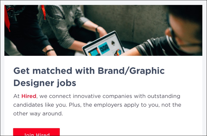 hired graphic design