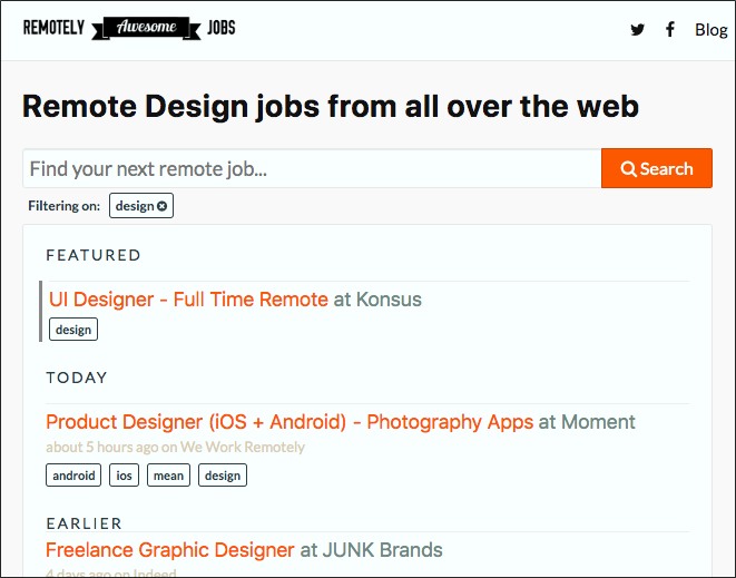 remotely awesome jobs