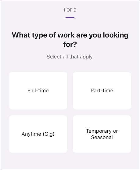 steady gig jobs survey