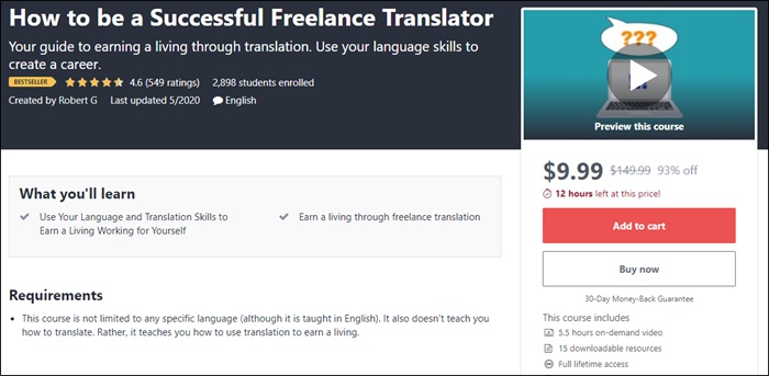 become a freelance translator