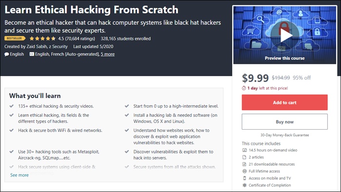learn ethical hacking skills