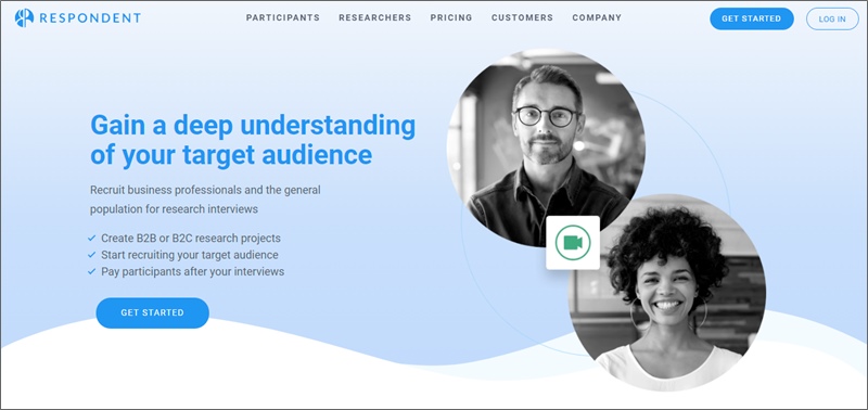 respondent homepage