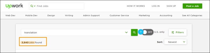 freelance translation jobs