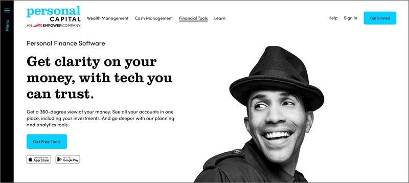 personal capital homepage