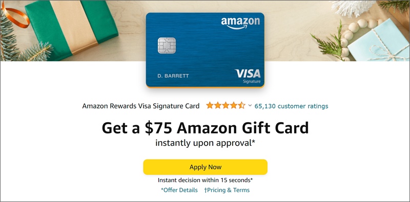 amazon credit card