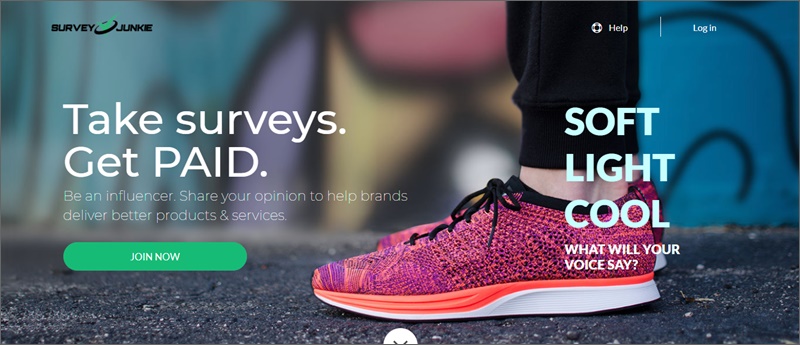 survey junkie money making app