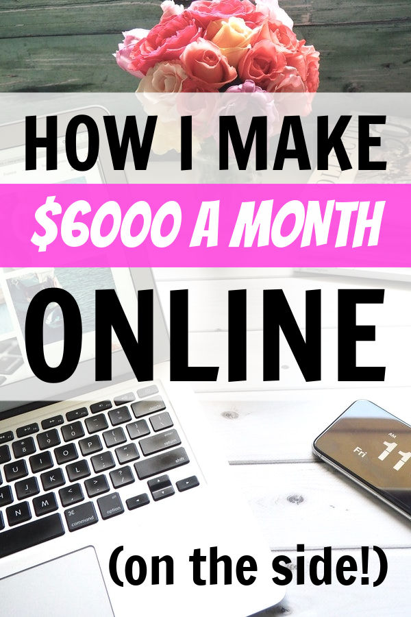 6k a month blog
