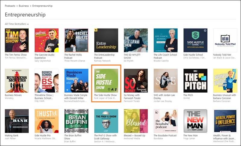 top entrepreneurship podcasts