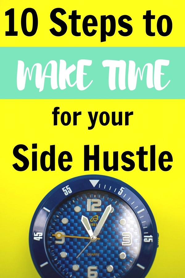 making time for a side hustle