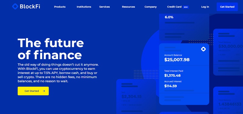 blockfi homepage