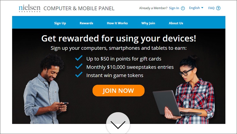 nielsen computer and mobile panel